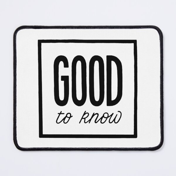 Item preview, Good to know designed and sold by Marta Ambrosetti.