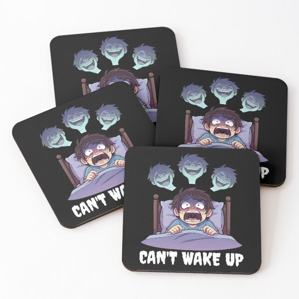 Item preview, CAN'T WAKE UP - GHOST HALLOWEEN designed and sold by KEF Custom.