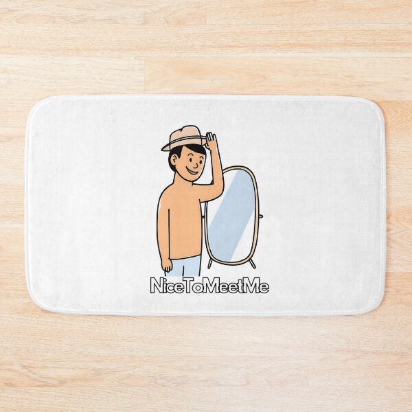 Item preview, nice to meet you me mirror designed and sold by Periush.