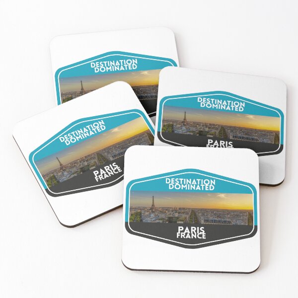Item preview, Destination Dominated: Paris France Travel Badge designed and sold by Imagin8ive.