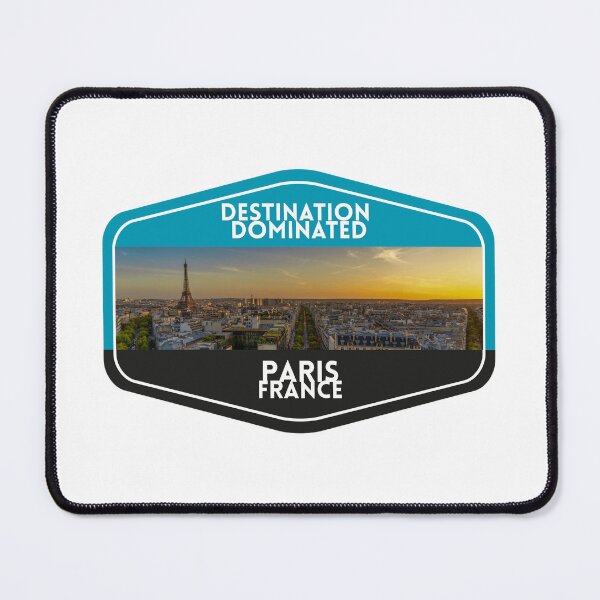 Item preview, Destination Dominated: Paris France Travel Badge designed and sold by Imagin8ive.