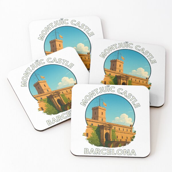 Item preview, Montjuïc Castle Barcelona – Historic Fortress & Scenic Mediterranean View designed and sold by inkNext.