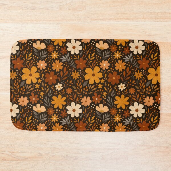 Item preview, Vintage Fall Floral Pattern – Autumn Flowers designed and sold by Travelslightly.