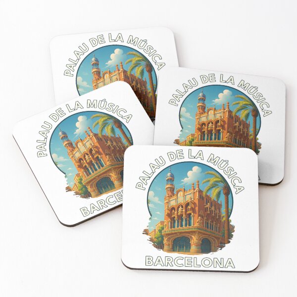 Item preview, Palau de la Música Catalana – Barcelona Concert Hall Illustration designed and sold by inkNext.