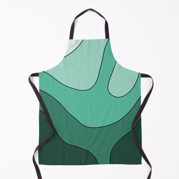 Item preview, Aesthetic green wave design designed and sold by TAbstractDesign.