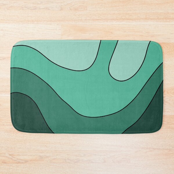 Item preview, Aesthetic green wave design  designed and sold by TAbstractDesign.