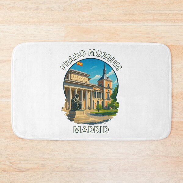 Item preview, Prado Museum Madrid – Spanish Landmark Architectural Travel Art designed and sold by inkNext.