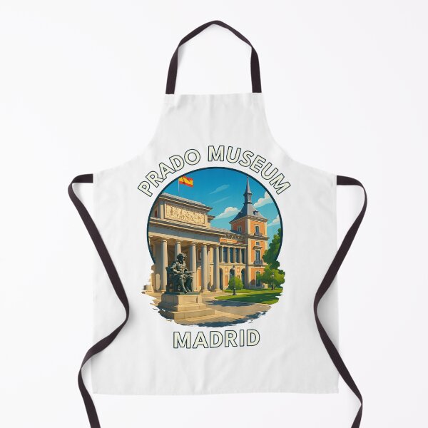 Item preview, Prado Museum Madrid – Spanish Landmark Architectural Travel Art designed and sold by inkNext.