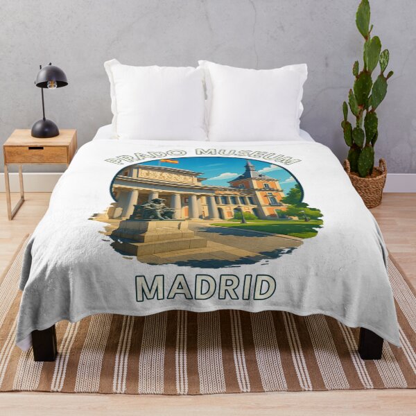 Item preview, Prado Museum Madrid – Spanish Landmark Architectural Travel Art designed and sold by inkNext.