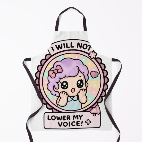 Item preview, I Will Not Lower My Voice | manga | cute kawaii | by Nooby Draw designed and sold by NoobyDraw.