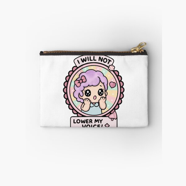 Item preview, I Will Not Lower My Voice | manga | cute kawaii | by Nooby Draw designed and sold by NoobyDraw.
