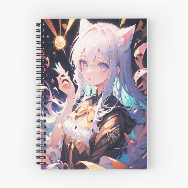 Item preview, Cat-Eared Sorceress and the Light of Magic designed and sold by SEIMEI2025.