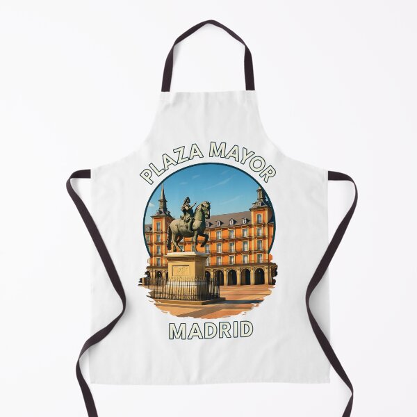 Item preview, Plaza Mayor Madrid – Historic Spanish Square Travel Art designed and sold by inkNext.