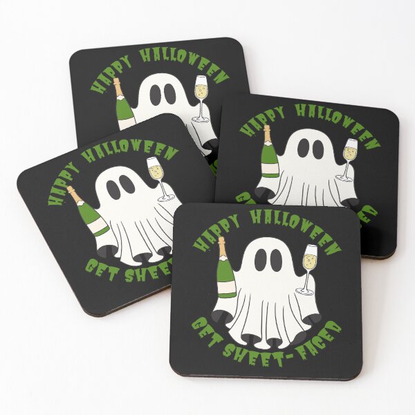 Item preview, Happy Halloween - Get Sheet Faced- Funny Helloween Ghost Art designed and sold by mayadesignshop.