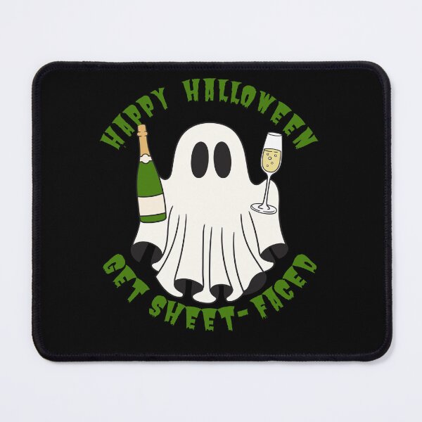 Item preview, Happy Halloween - Get Sheet Faced- Funny Helloween Ghost Art designed and sold by mayadesignshop.