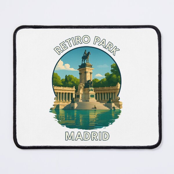 Item preview, Retiro Park Madrid –  Spanish Architecture and Summer Scenery designed and sold by inkNext.