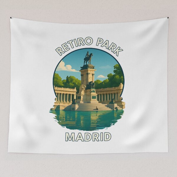 Item preview, Retiro Park Madrid –  Spanish Architecture and Summer Scenery designed and sold by inkNext.