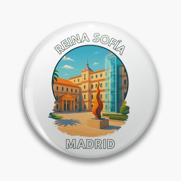 Item preview, Reina Sofía Museum Madrid – Spanish Architecture & Urban Art designed and sold by inkNext.
