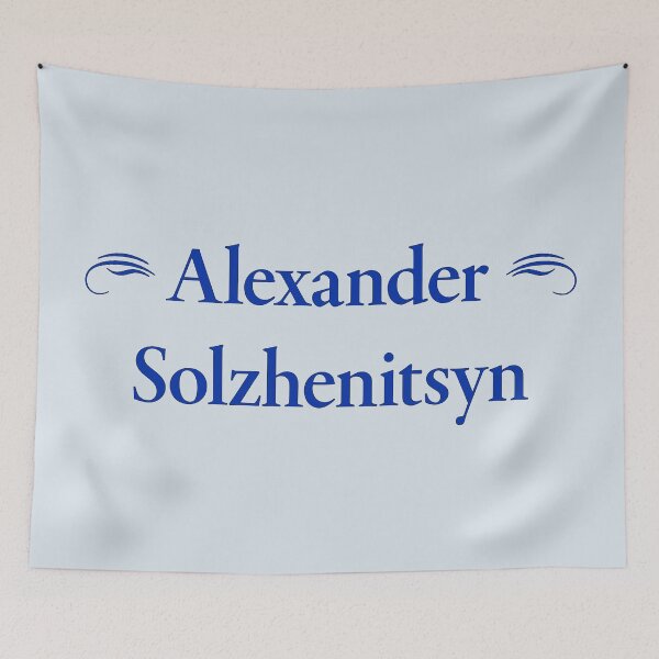 Item preview, Alexander Solzhenitsyn, Soviet and Russian Author, Classic Literature designed and sold by CharlottePlaceArt.