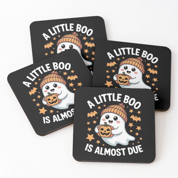 Item preview, Little Boo Is Almost Due Halloween Pregnancy Reveal designed and sold by BHMARTS.
