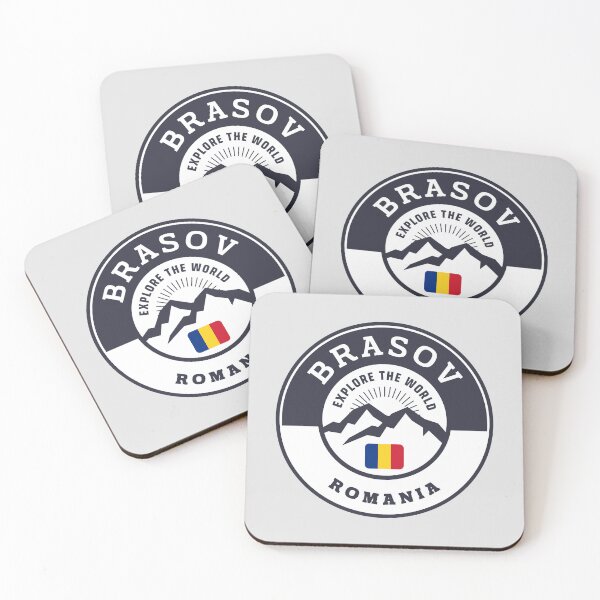 Item preview, Brasov Romania Black and White Crest designed and sold by World Designs.