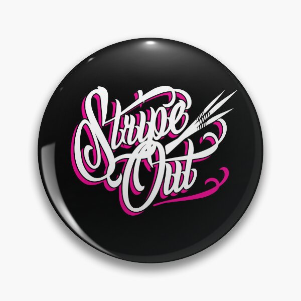 Item preview, StripeOut Pinstriping Logo - II - Black designed and sold by TitanicTownArts.