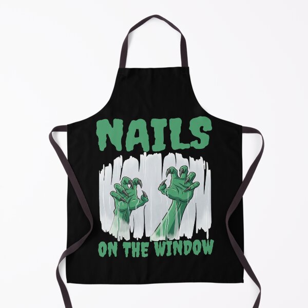 Item preview, NAILS ON THE WINDOW - MONSTER HALLOWEEN designed and sold by KEF Custom.