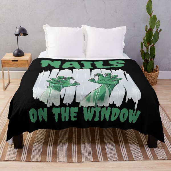 Item preview, NAILS ON THE WINDOW - MONSTER HALLOWEEN designed and sold by KEF Custom.