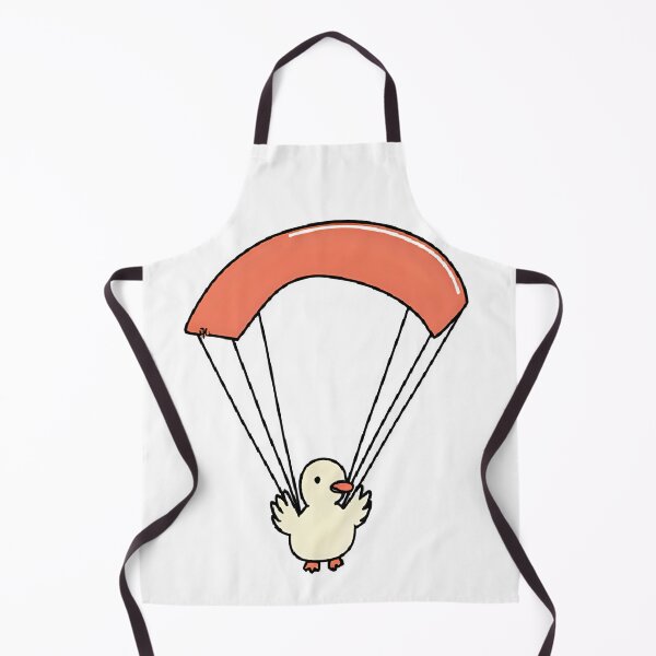 Item preview, a duck flying on a parachute designed and sold by Periush.