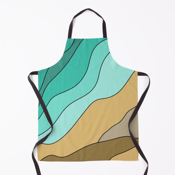Item preview, Aesthetic beach and wave pattern  designed and sold by TAbstractDesign.