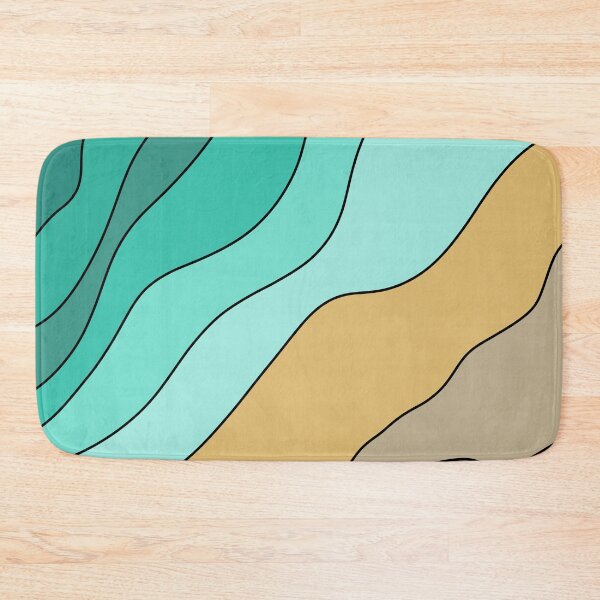 Item preview, Aesthetic beach and wave pattern  designed and sold by TAbstractDesign.