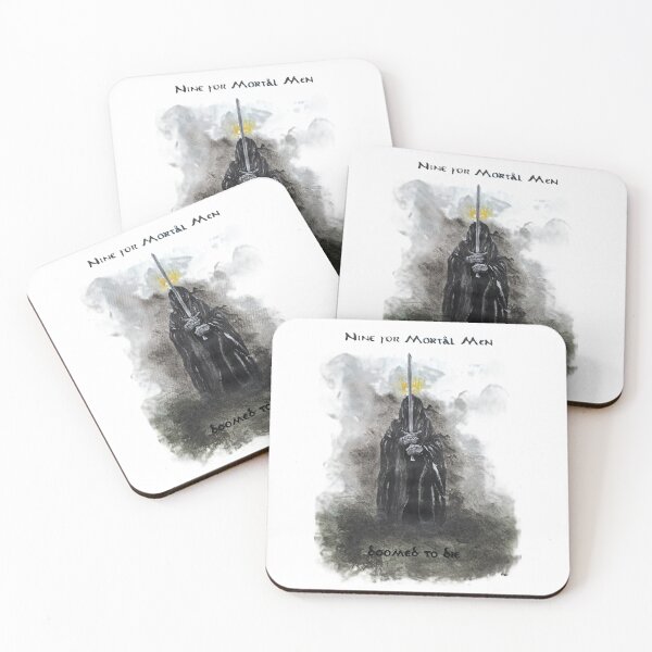 Item preview, Nine for Mortal Men: A Watercolor Tribute to the Ringwraiths Nazgul designed and sold by kkjustpaint.