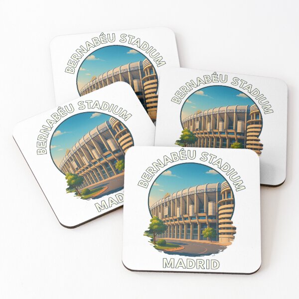 Item preview, Santiago Bernabéu Stadium Madrid – Spanish Football & Architecture Illustration designed and sold by inkNext.