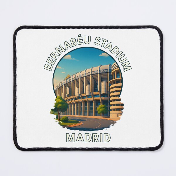 Item preview, Santiago Bernabéu Stadium Madrid – Spanish Football & Architecture Illustration designed and sold by inkNext.