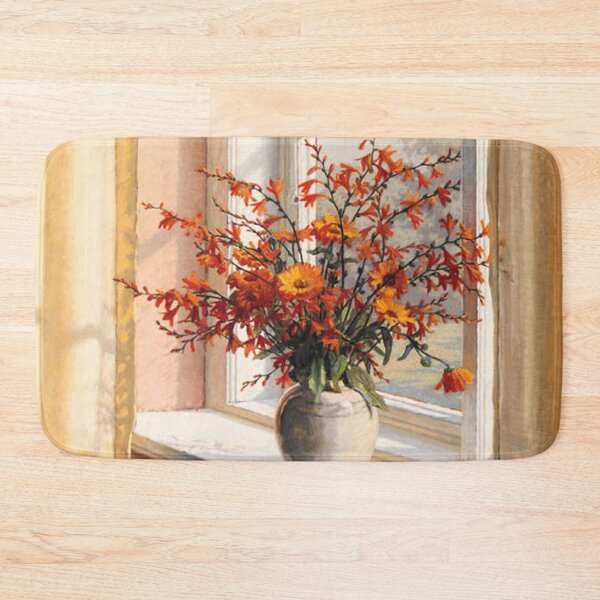 Item preview, Sunlit Interior with Flowers on a Ledge designed and sold by tomorrowsart.