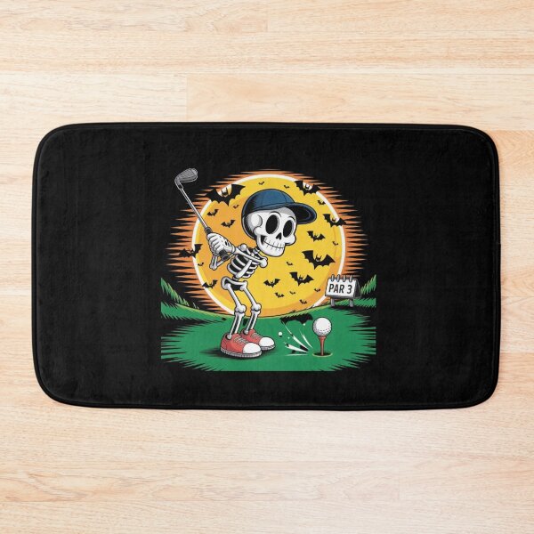 Item preview, Skeleton Golf Halloween Golf Player designed and sold by BHMARTS.