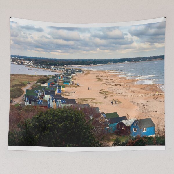 Item preview, Beach Huts Hengistbury Head Dorset England designed and sold by AndyEvansPhotos.
