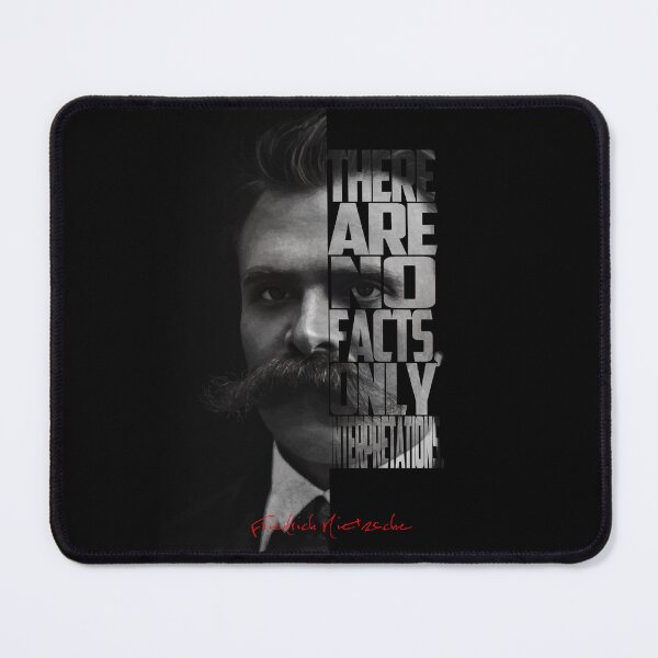 Item preview, Friedrich Nietzsche Portrait – Monochrome Minimalist Philosopher Art designed and sold by Enea Kelo.