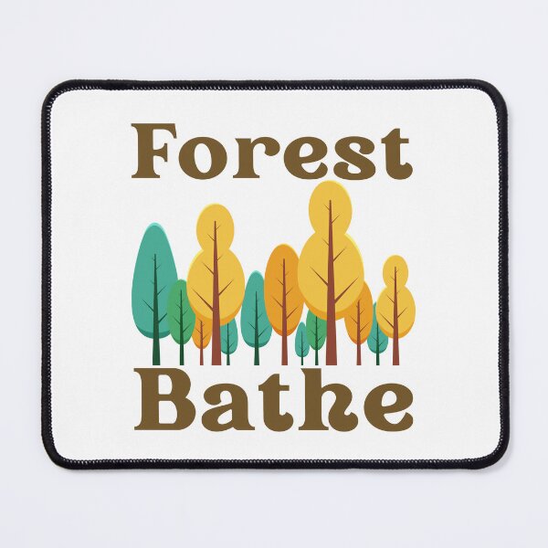 Item preview, Forest Bathe T-Shirt Shinrin-yoku & Nature Therapy Gift designed and sold by Just You Tee | Say It Loud, Wear It Proud.