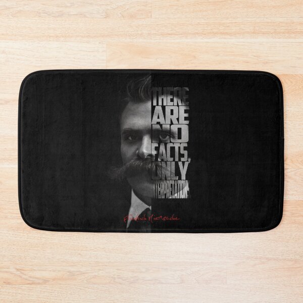 Item preview, Friedrich Nietzsche Portrait – Monochrome Minimalist Philosopher Art designed and sold by Enea Kelo.