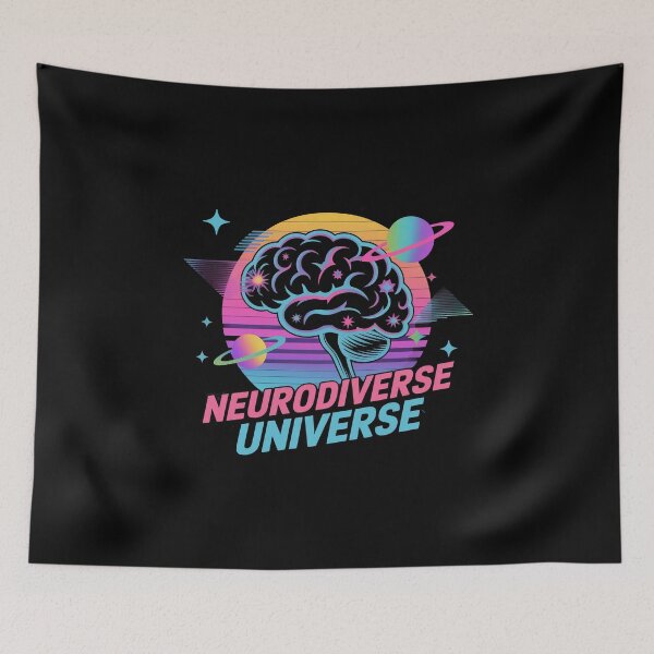 Item preview, neurodiverse universe shirt designed and sold by LaBanana-Art.