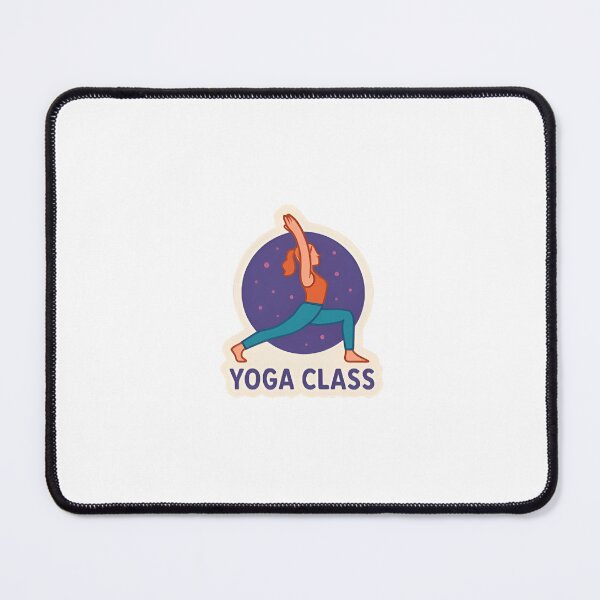 Item preview, Yoga Class - Stretch & Breathe Sticker designed and sold by RobinDoodles.