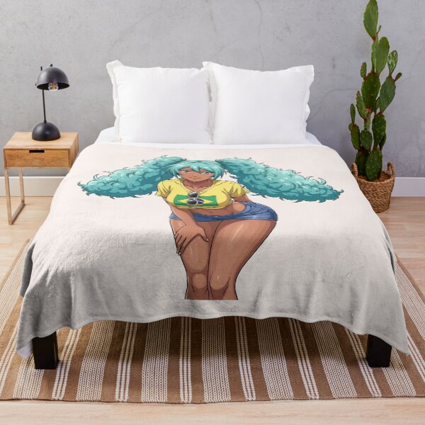 Item preview, Hatsune Miku Brazil Version Tan Beach Anime Girl Vocaloid Meme designed and sold by StudioJohan.