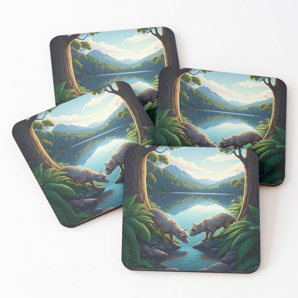 Item preview, Tasmanian Tiger designed and sold by Robert Lacy.