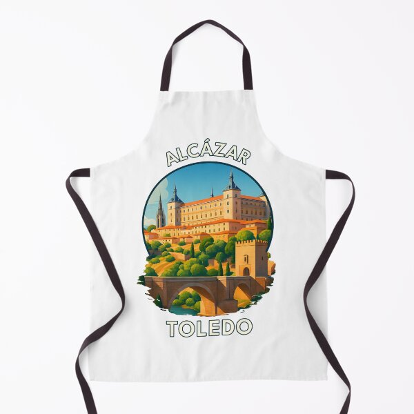 Item preview, Toledo Alcázar Spain – Historic Fortress & Summer Scenic View designed and sold by inkNext.