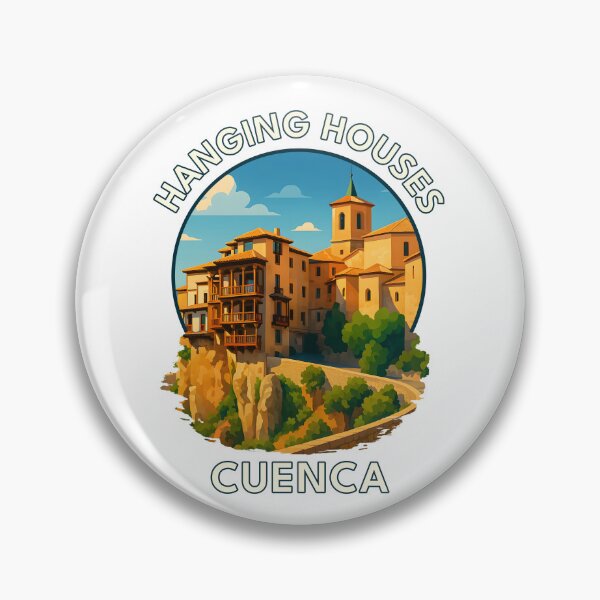 Item preview, Hanging Houses of Cuenca Spain – Scenic Cliffside Architecture & Cultural Landmark designed and sold by inkNext.