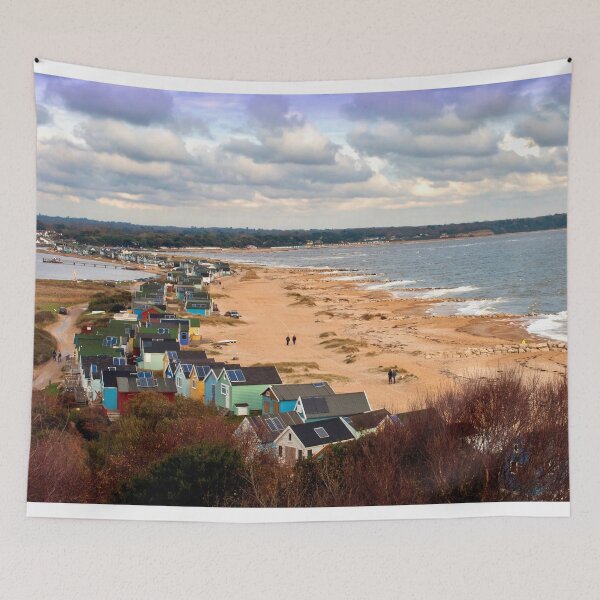 Item preview, Beach Huts Hengistbury Head Dorset England designed and sold by AndyEvansPhotos.