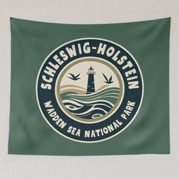 Item preview, Schleswig-Holstein Wadden Sea National Park - Germany  designed and sold by GoodOldVintage.