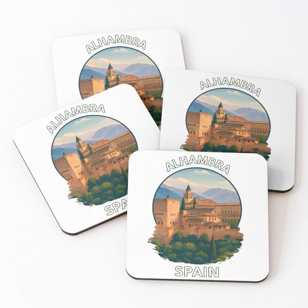 Item preview, Alhambra Palace in Granada – Moorish Architecture & Scenic View designed and sold by inkNext.