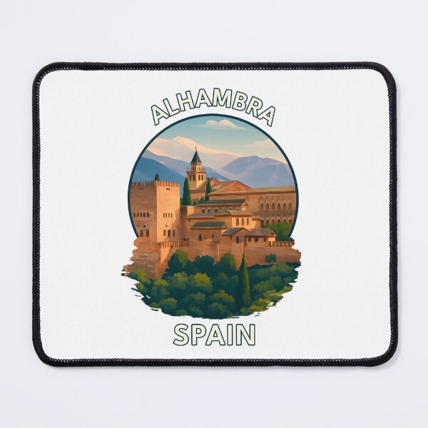 Item preview, Alhambra Palace in Granada – Moorish Architecture & Scenic View designed and sold by inkNext.